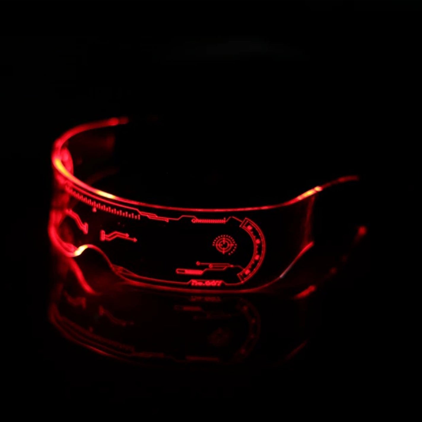 LED Cyberpunk Tactical Visor