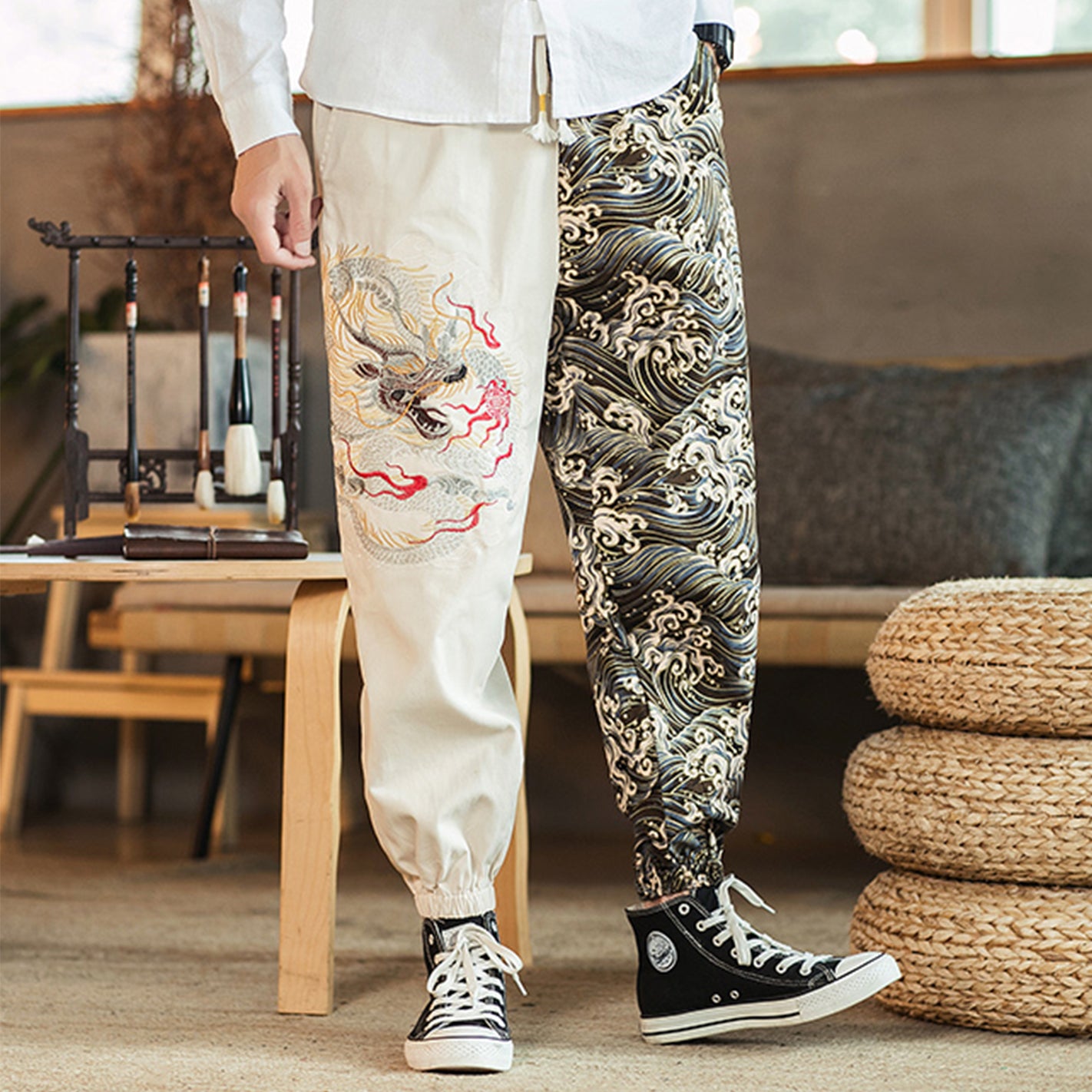 Water Dragon Mizuchi Ryujin Joggers