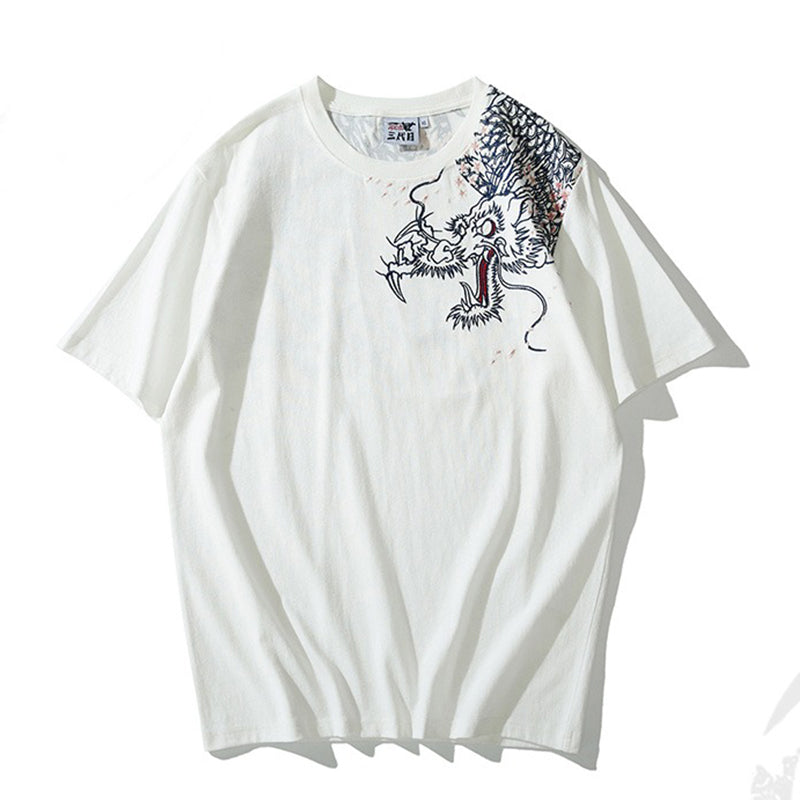 Yokai Tatsu Dragon of the Sea Embroidered Shirt