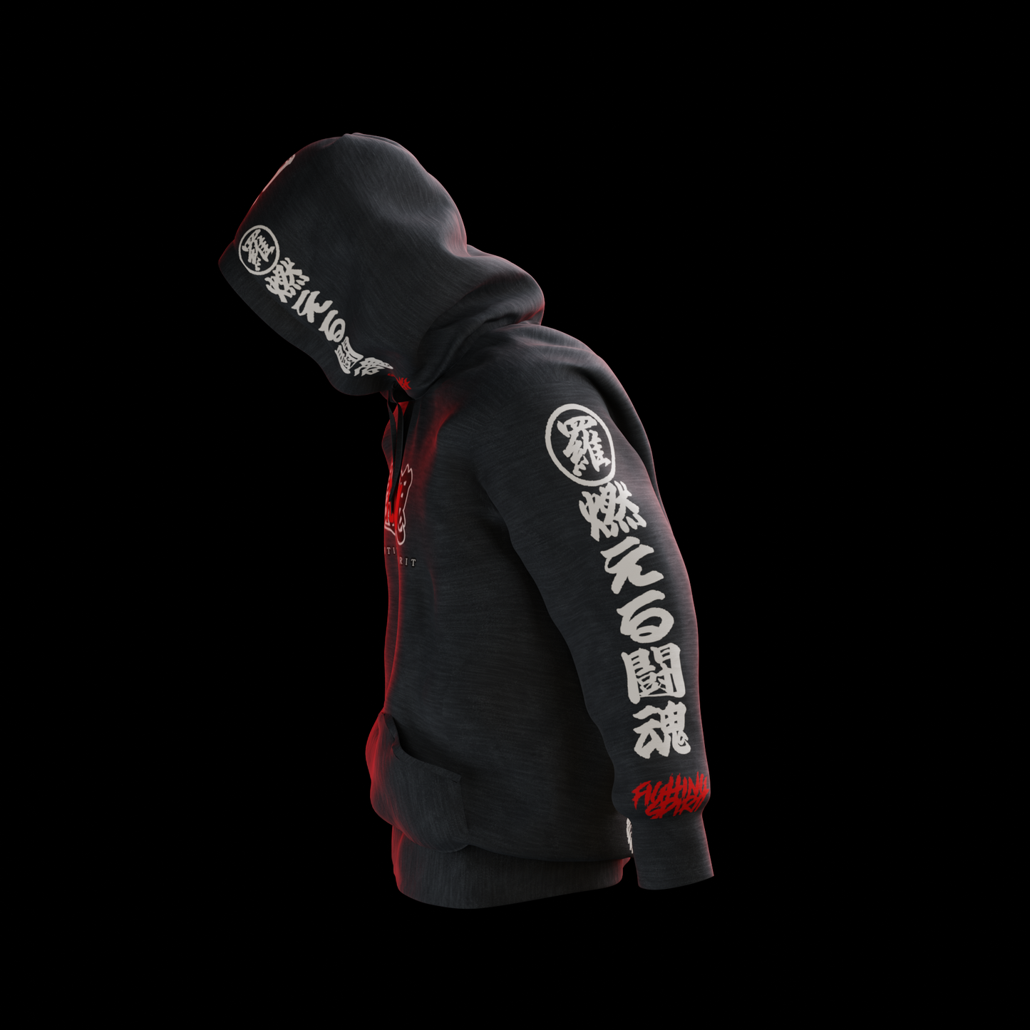 Toukon Fighting Spirit Dragon Hoodie