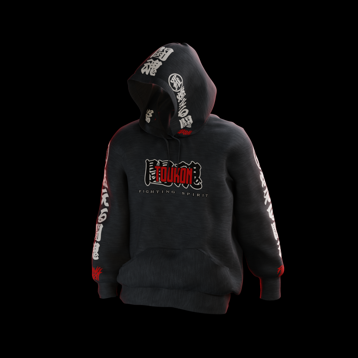 Toukon Fighting Spirit Dragon Hoodie