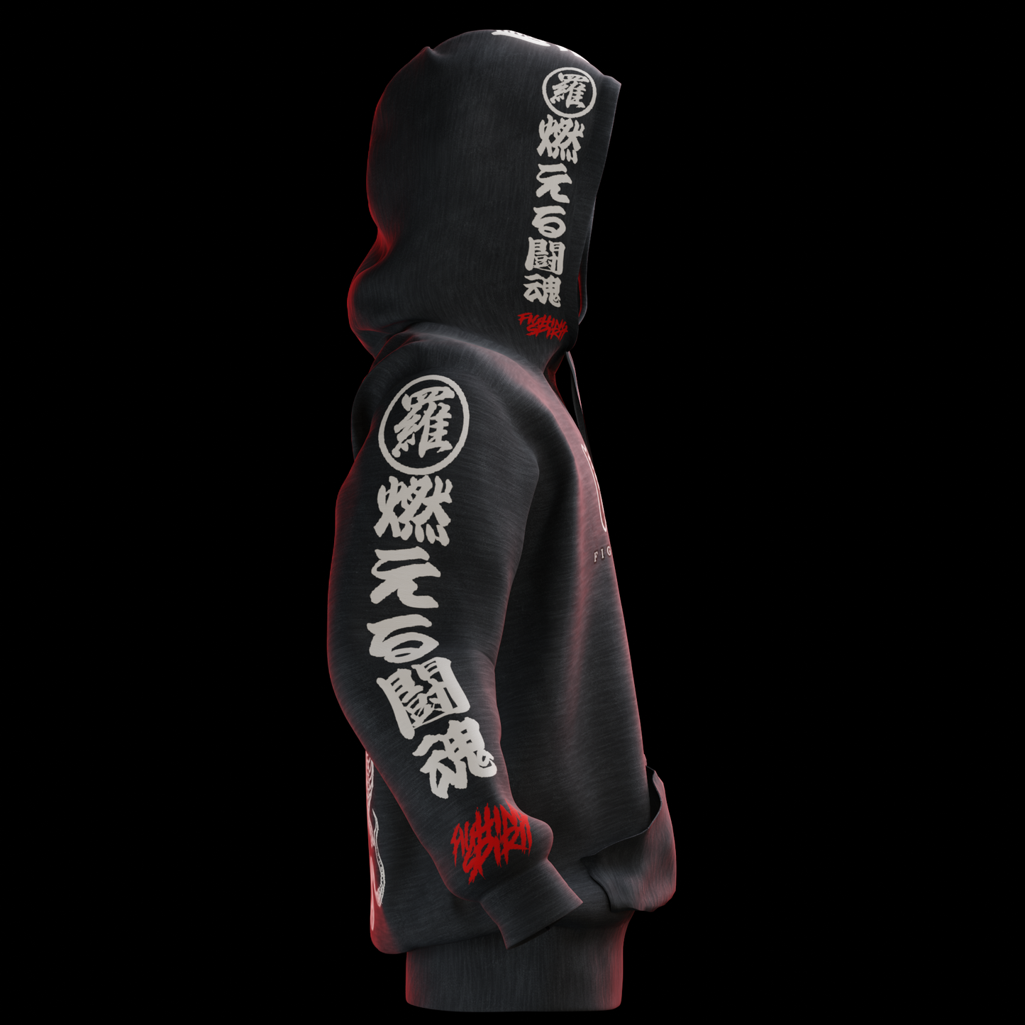 Toukon Fighting Spirit Dragon Hoodie