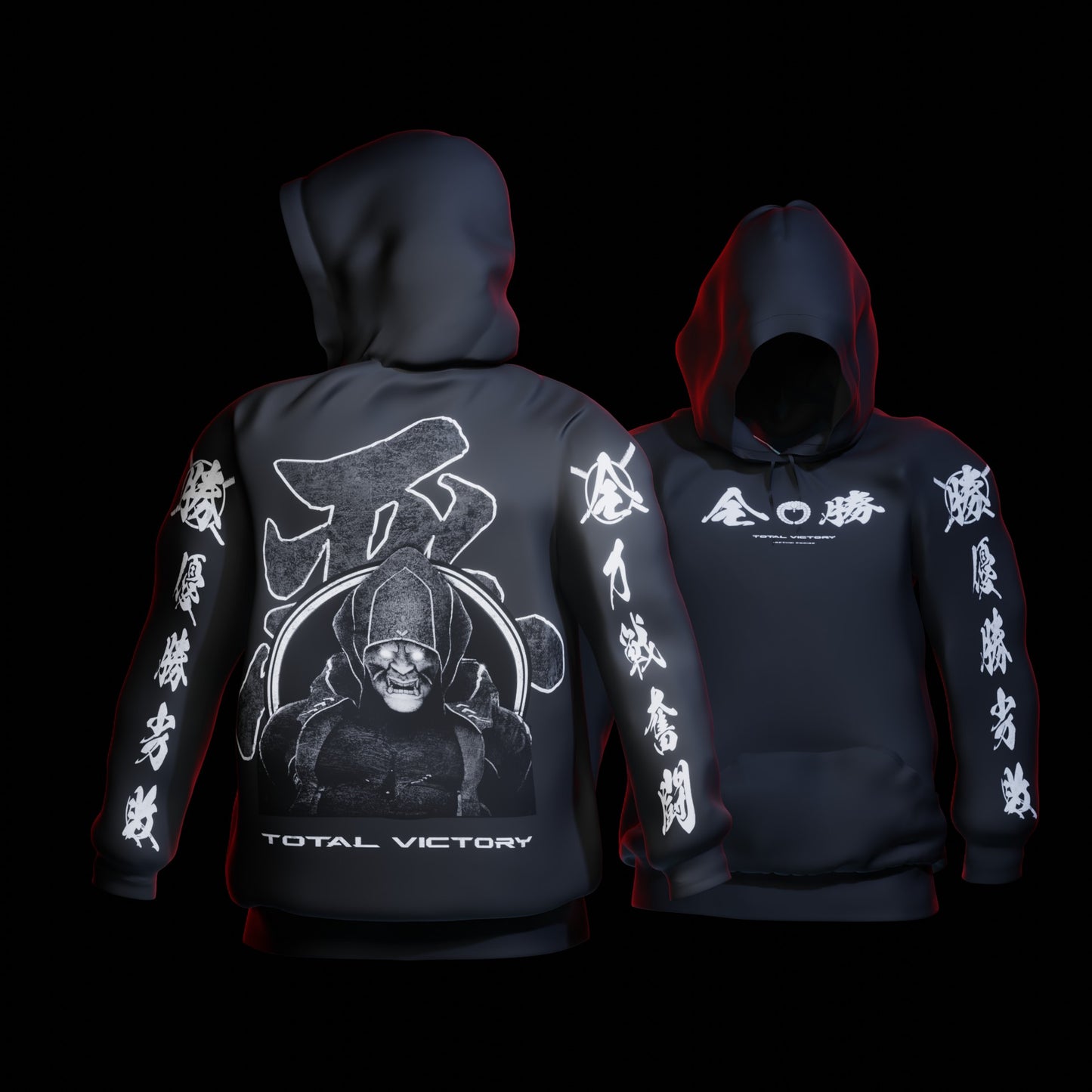 Total Victory Oni Hoodie