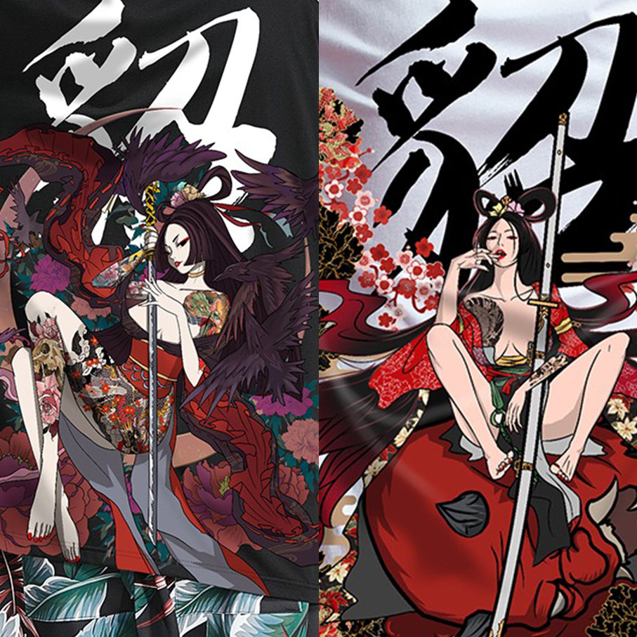 Yakuza Geisha Loose Shirt