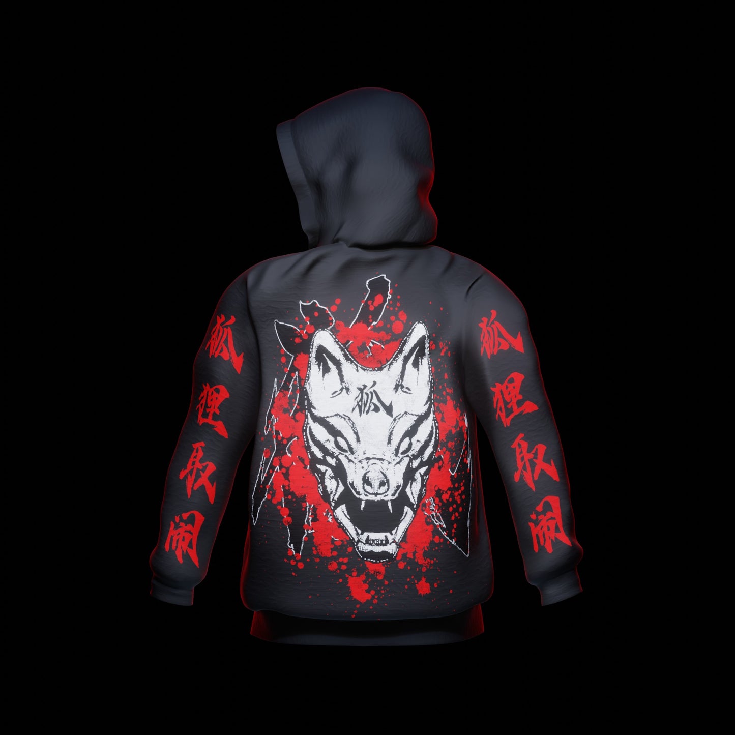 Kitsune Rage Hoodie