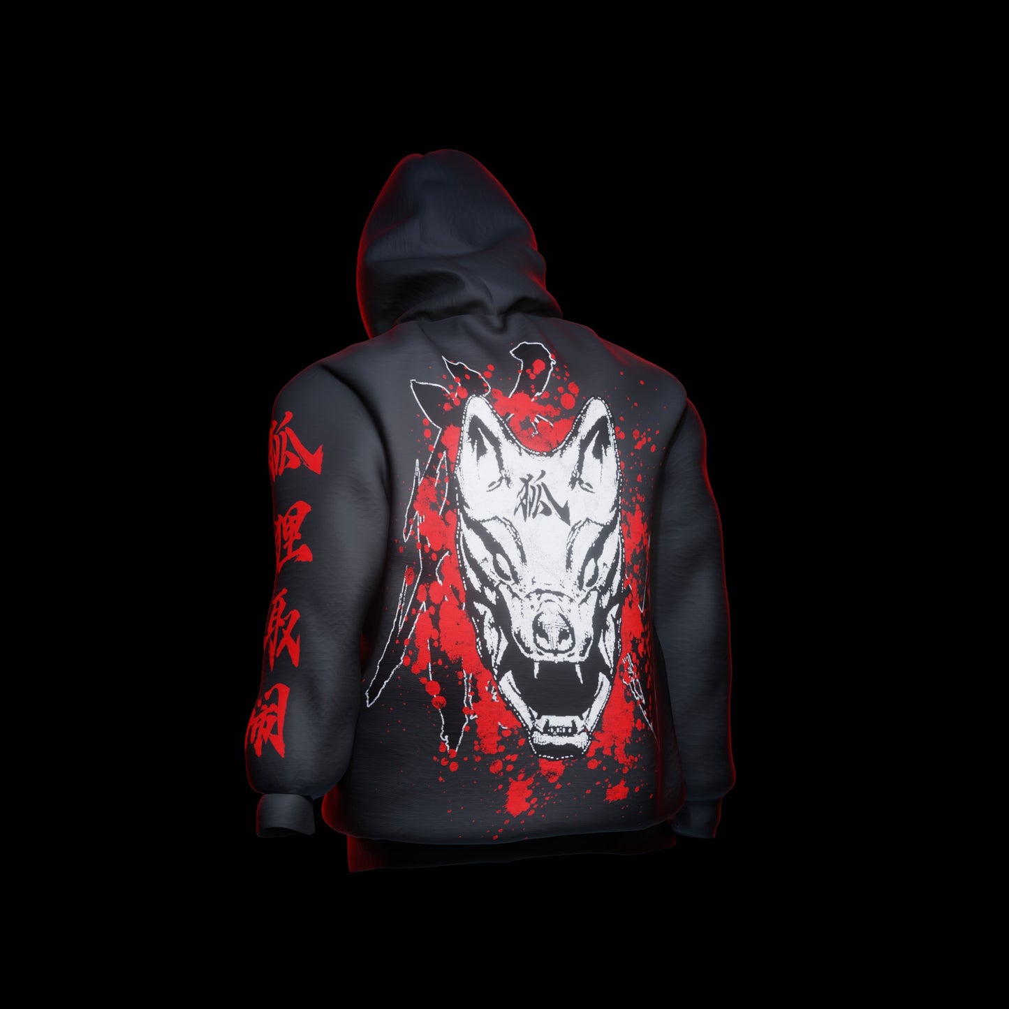 Kitsune Rage Hoodie