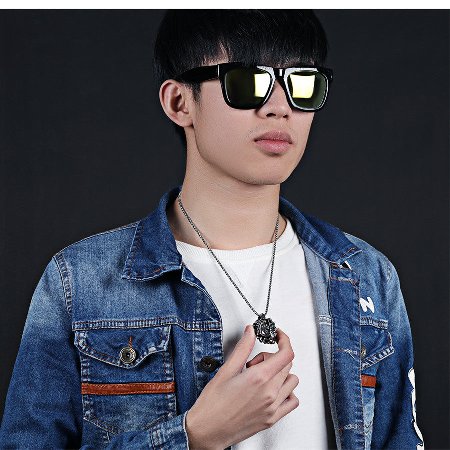 Good And Evil Buddha Pendant