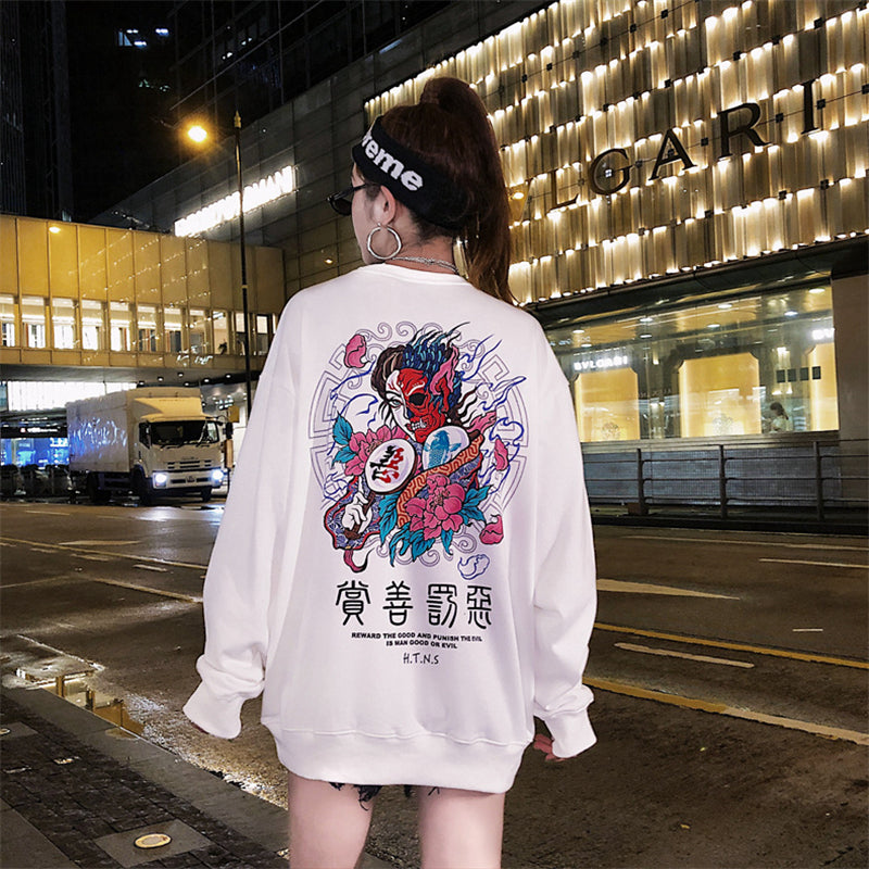 Good Vs Evil Japanese Sweatshirt
