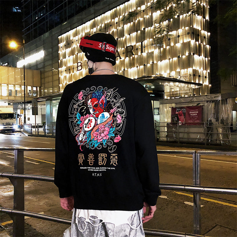 Good Vs Evil Japanese Sweatshirt