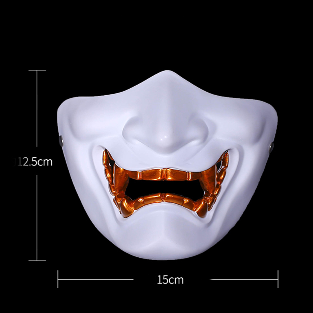 Demon Samurai Half Mask