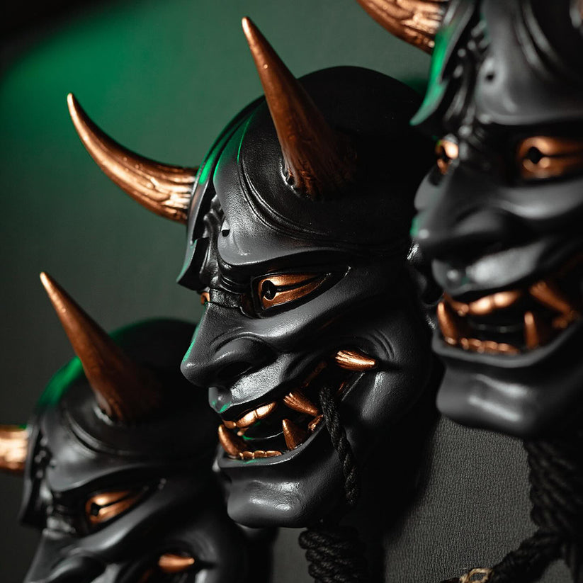 Handcrafted Hannya Japanese Irezumi Oni Resin Mask Unisex – IrezumiEmpire