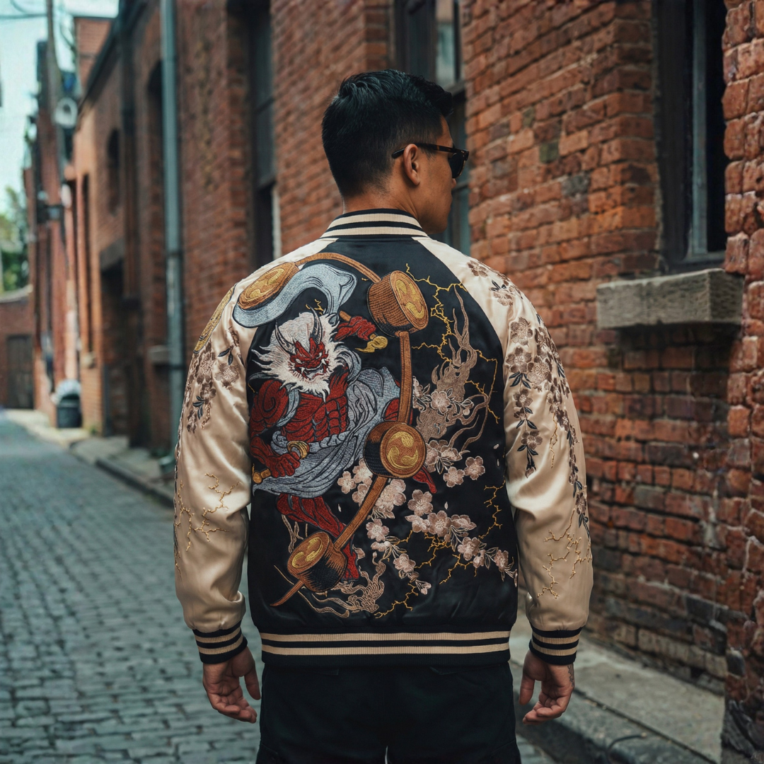 Raijin Thunder God Bomber Jacket
