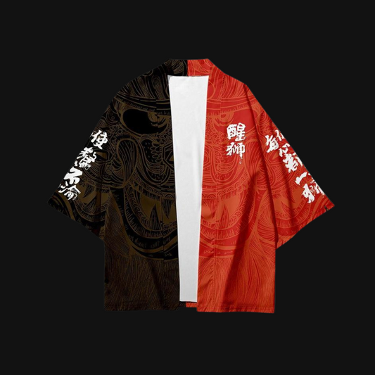 Dual Guardian Kimono Shirt