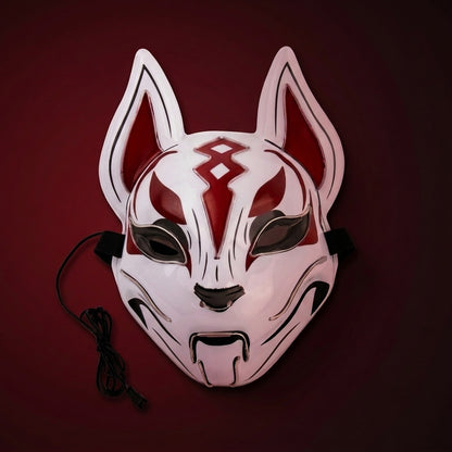 Cyberpunk Kitsune Mask