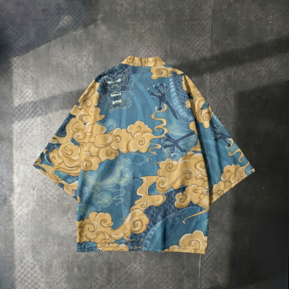 Azure Dragon Street Kimono