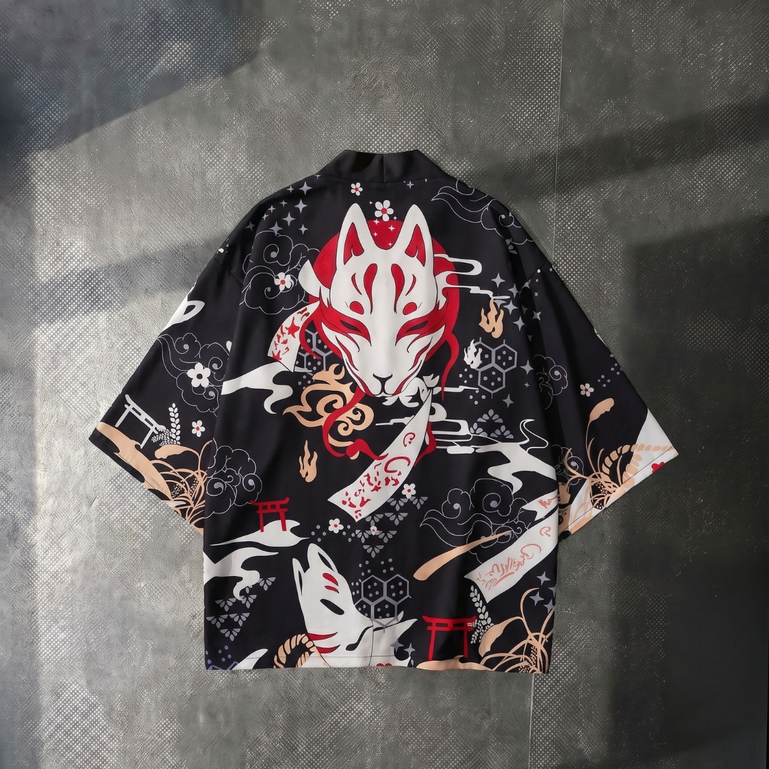 Spirit Fox Street Kimono