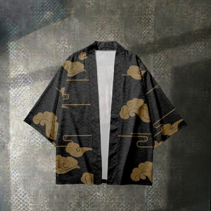 Black Hannya Street Kimono