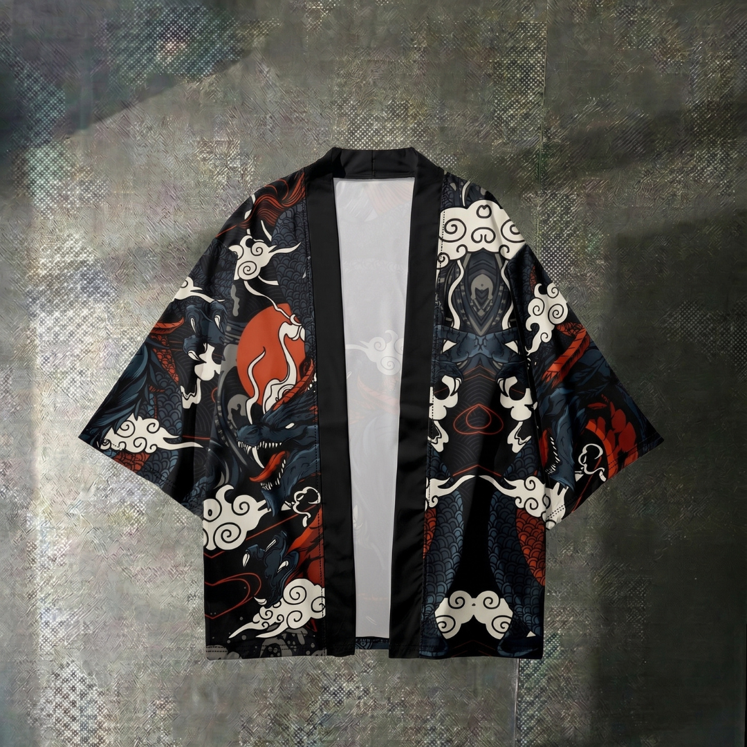 Storm Dragon Street Kimono