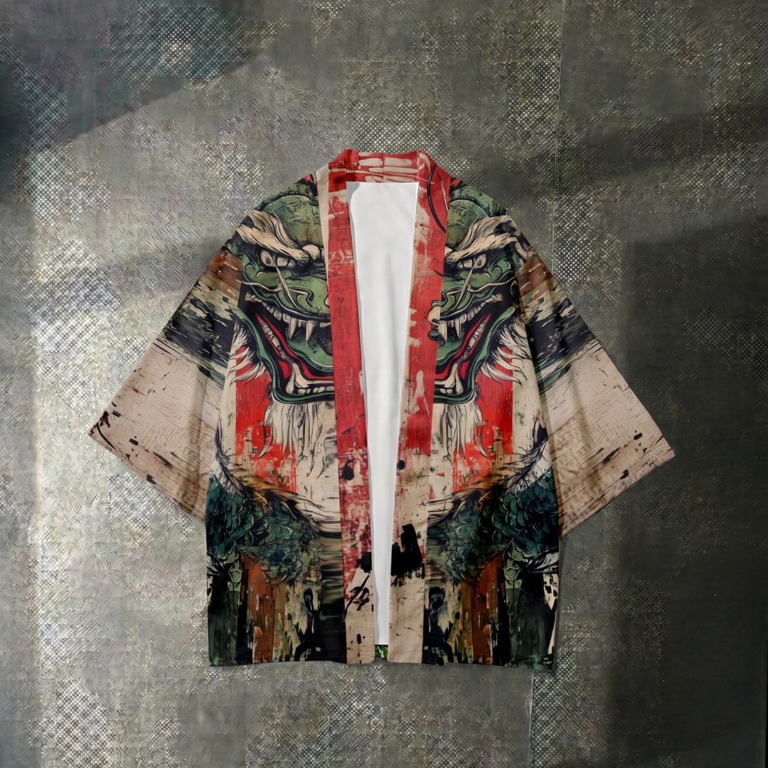 Ink Dragon Street Kimono