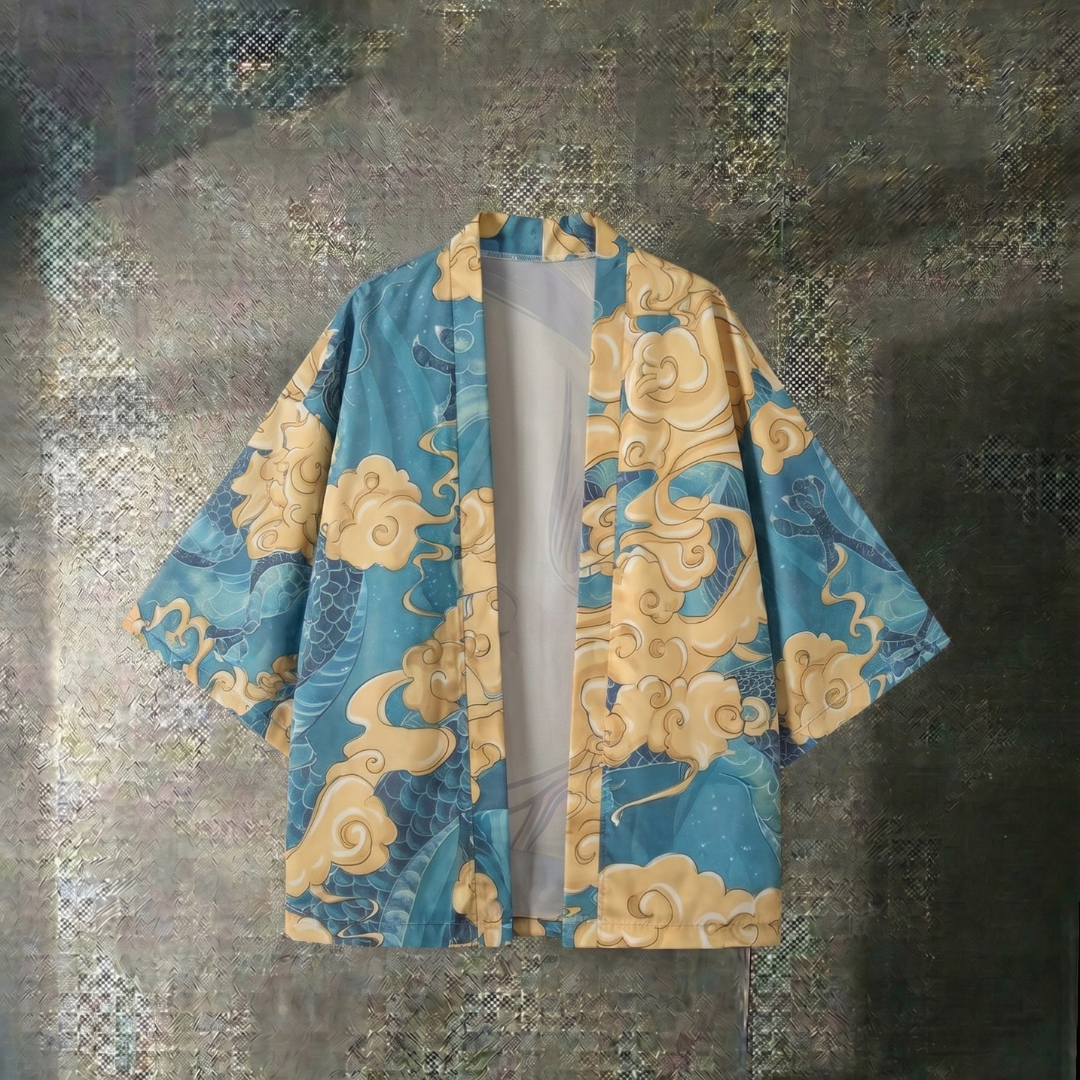 Azure Dragon Street Kimono