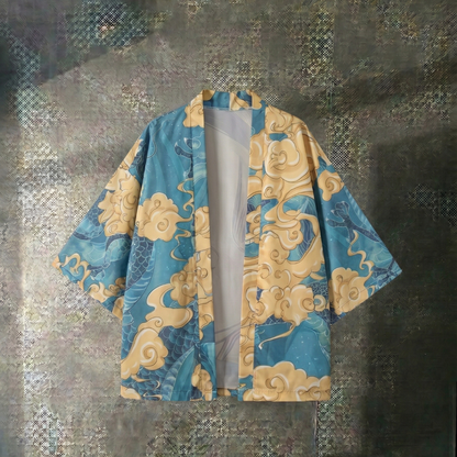 Azure Dragon Street Kimono