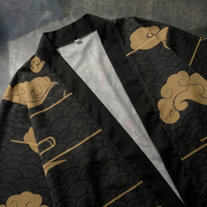 Black Hannya Street Kimono