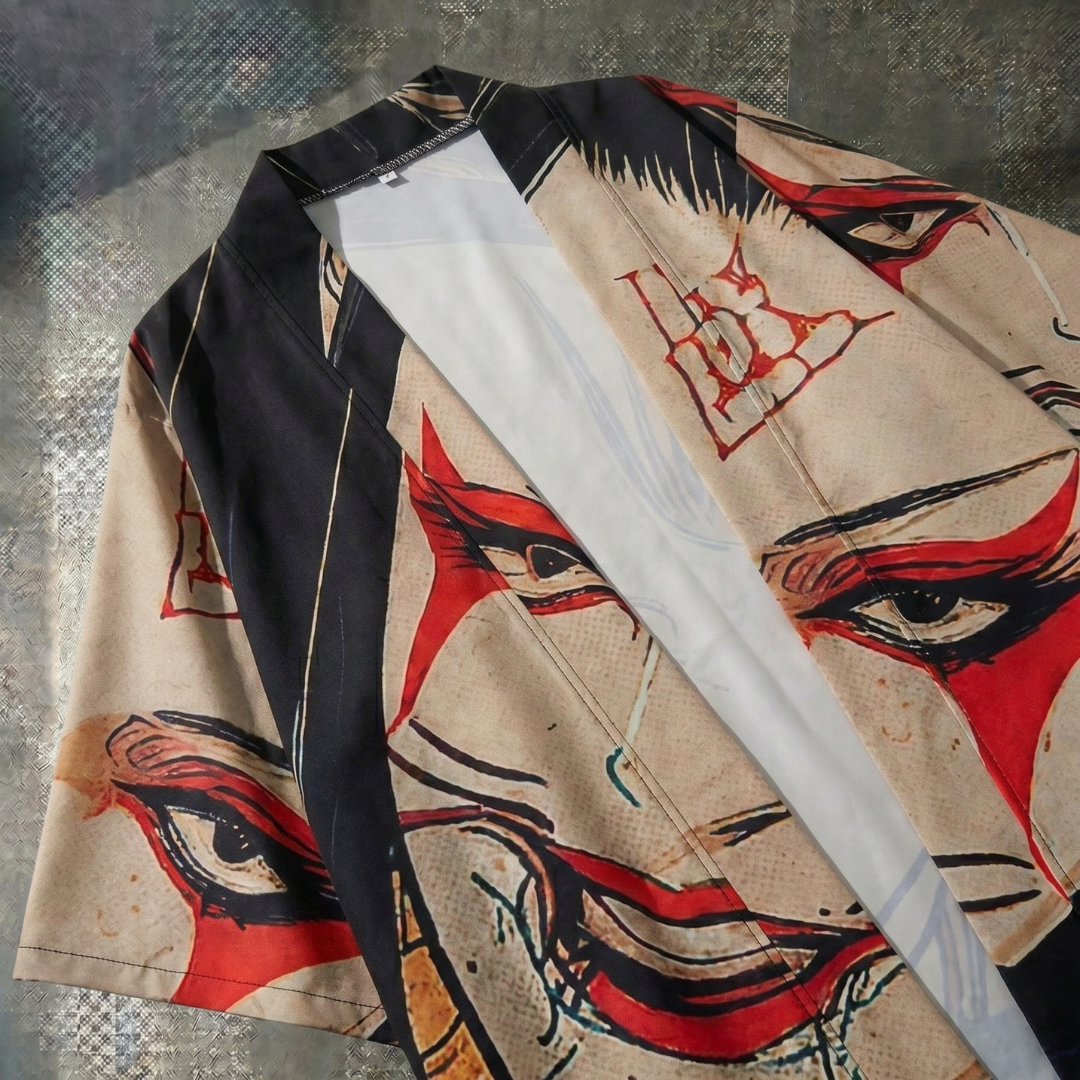 Kabuki Street Kimono