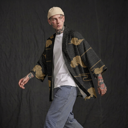 Black Hannya Street Kimono