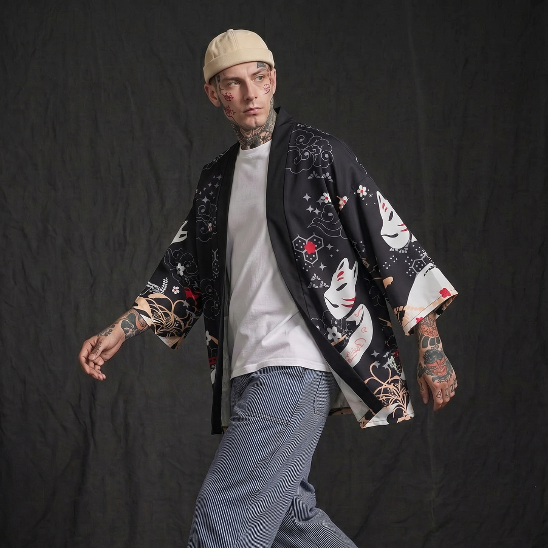 Spirit Fox Street Kimono