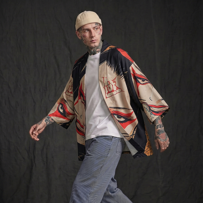 Kabuki Street Kimono