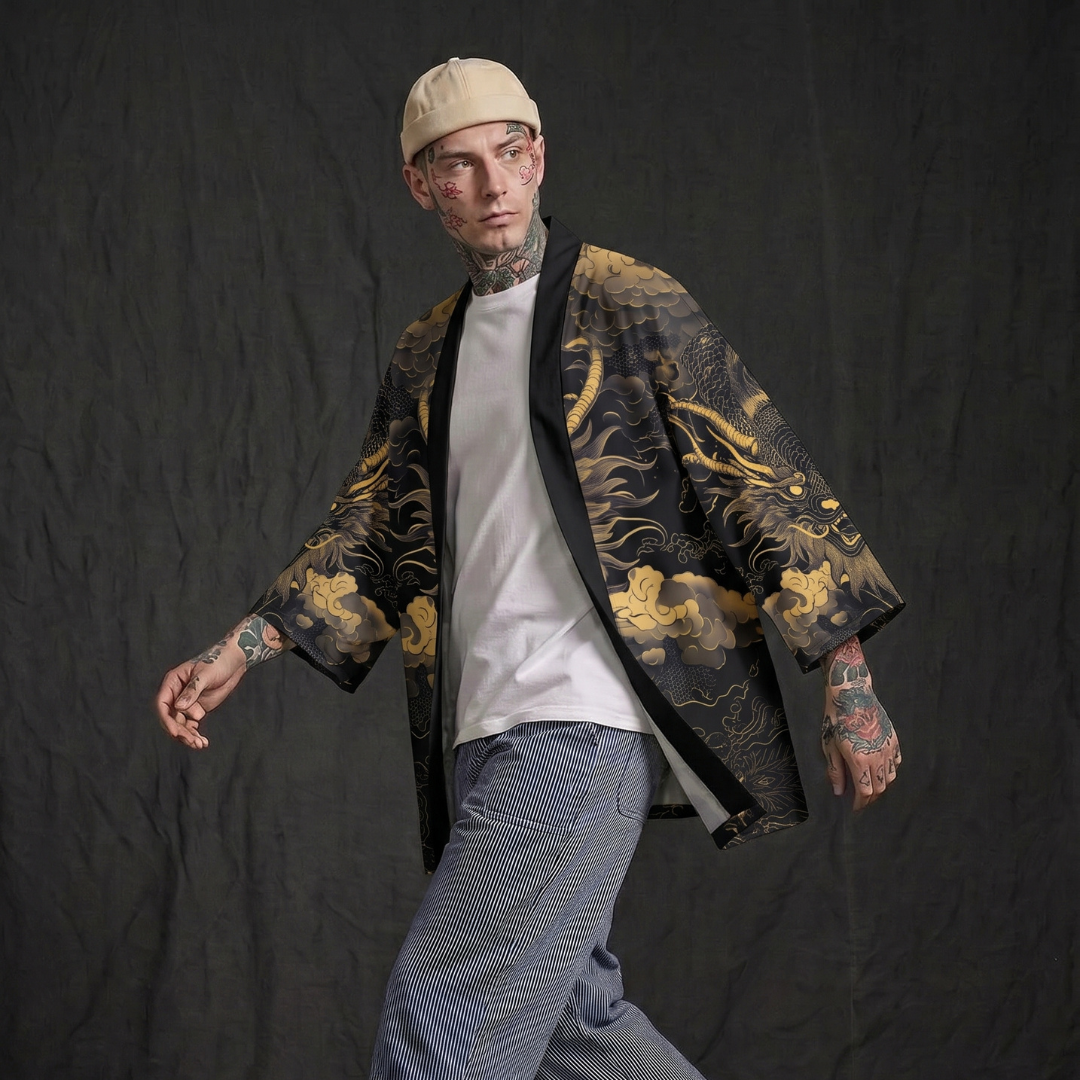 Imperial Dragon Street Kimono