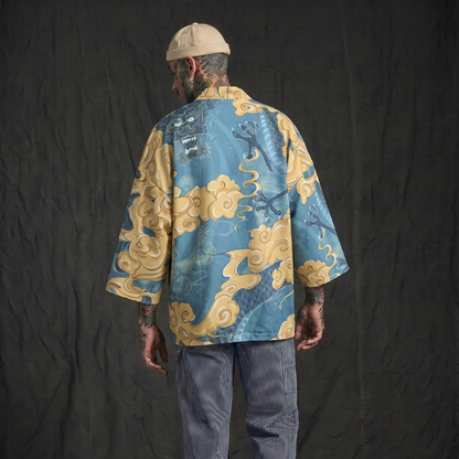Azure Dragon Street Kimono