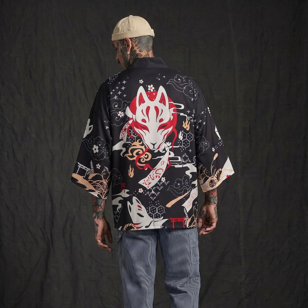 Spirit Fox Street Kimono