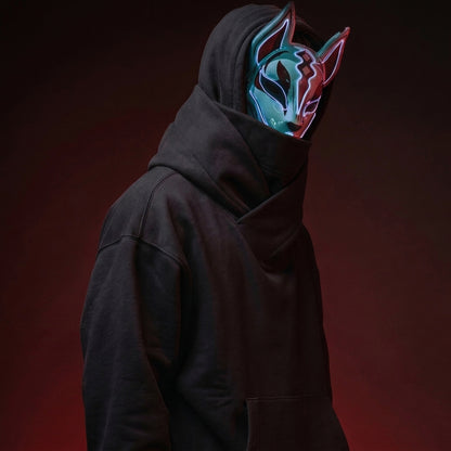 Cyberpunk Kitsune Mask