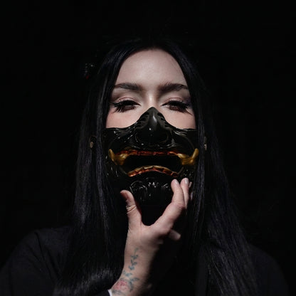 Shadow Oni Half Mask