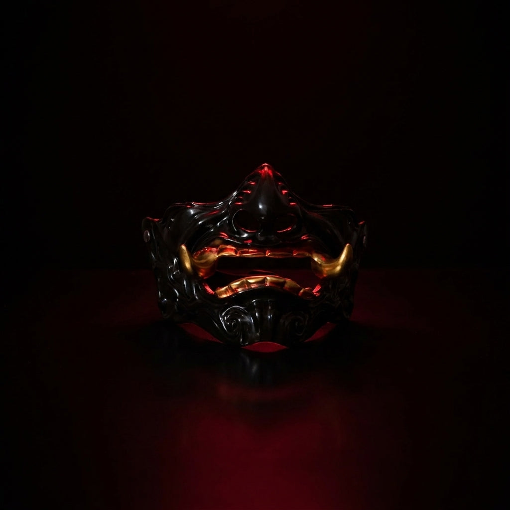 Shadow Oni Half Mask