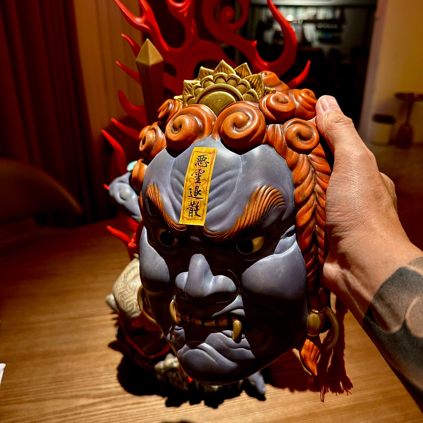Fudō Myōō Wrath Mask