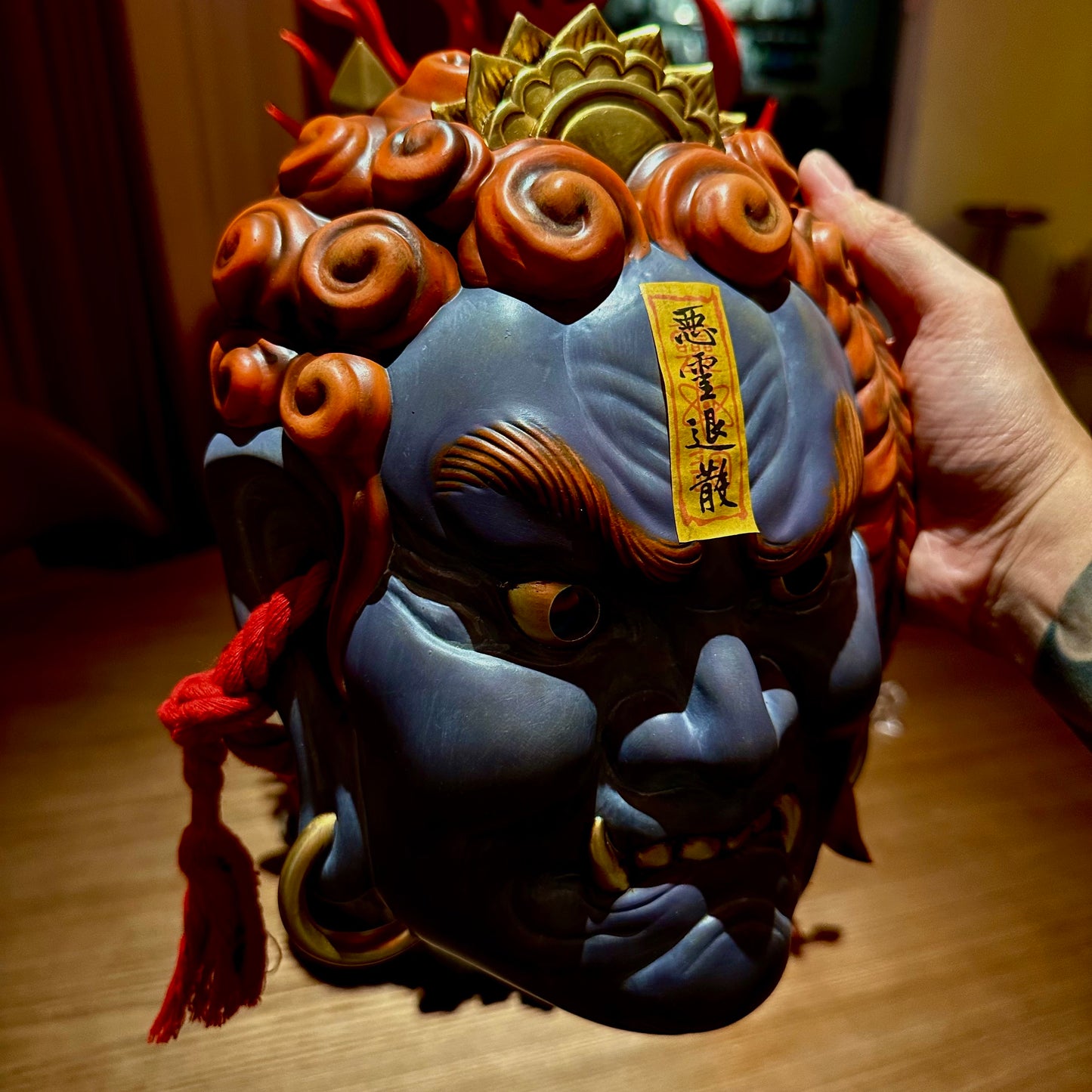 Fudō Myōō Wrath Mask