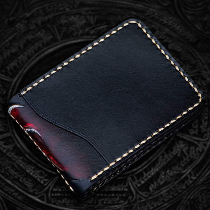 Hundred Ghosts™ Irezumi Japanese Leather Cardholder