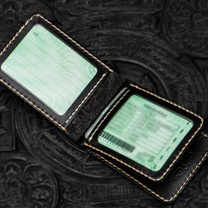 Hundred Ghosts™ Irezumi Japanese Leather Cardholder