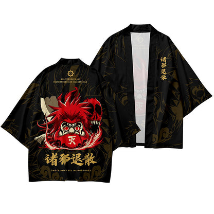 Daruma Warrior Kimono Shirt