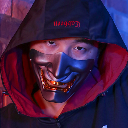 Demon Samurai Half Mask