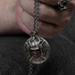 Samurai Skull Pendant Necklace