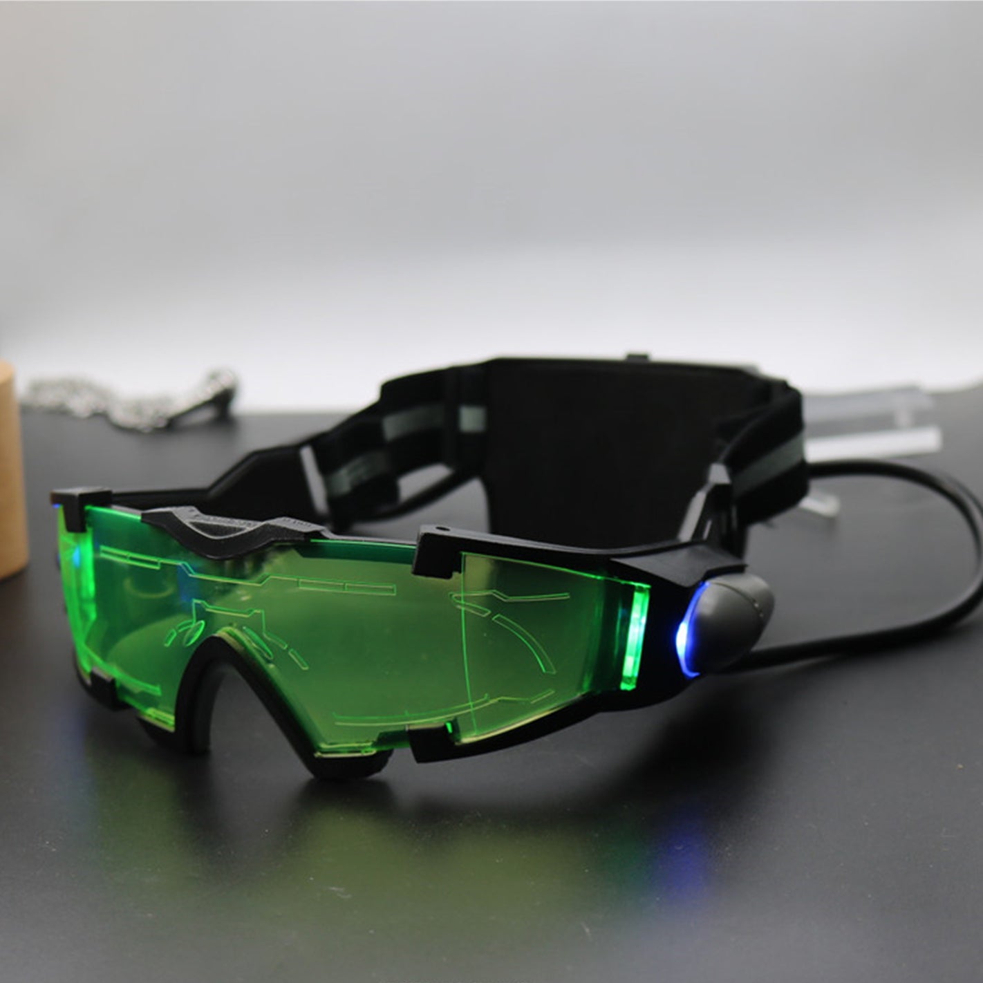 LED Cyberpunk Tactical Goggles