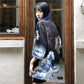 Dragon Koi Unisex Black Kimono Set