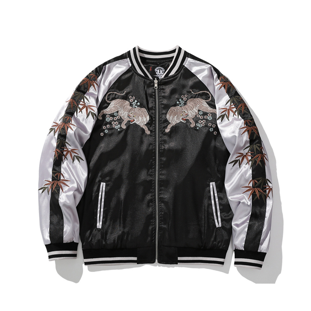 Tora™ White Tiger Sukajan Embroidered Jacket (60% OFF)