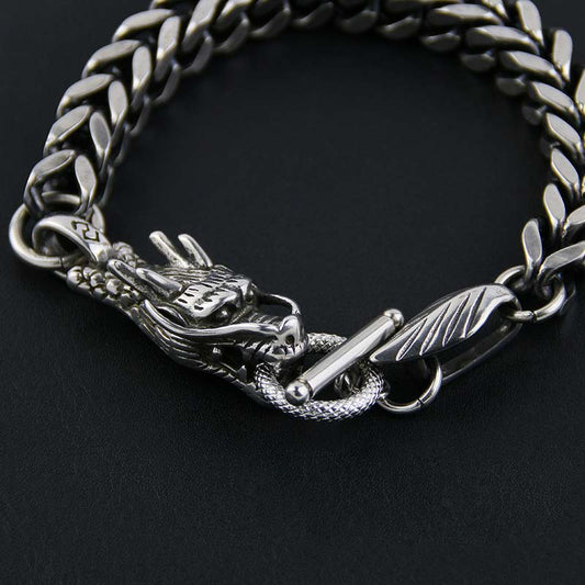 Kage Raijin Chain Cuban Link Bracelet