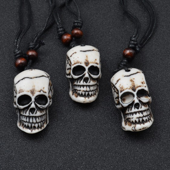 Starving Skeleton Gashadokuro Necklace Pendant (BUY 1 GET 2 FREE)