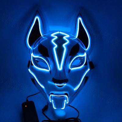 Cyberpunk Kitsune Mask