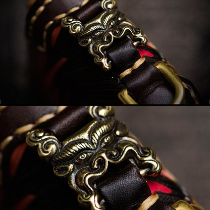 Hundred Ghosts™ Irezumi Japanese Leather Long Wallet